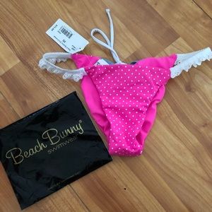 Beach Bunny bikini bottom XS…. NEW